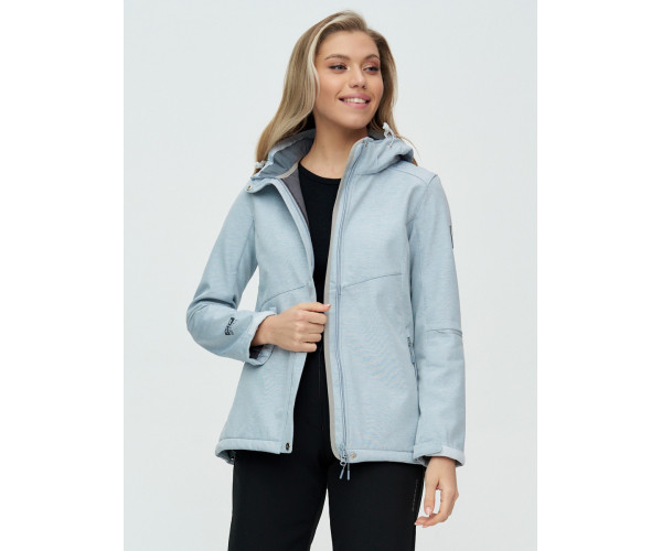 Костюм женский  светло-серого цвета 02035SS