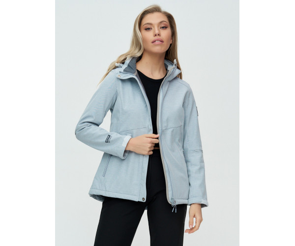 Костюм женский  светло-серого цвета 02035SS