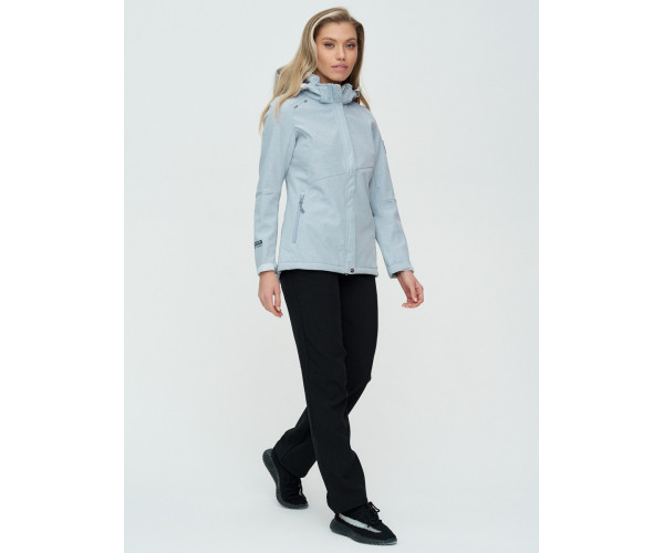 Костюм женский  светло-серого цвета 02035SS