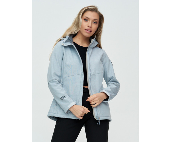 Костюм женский  светло-серого цвета 02035SS