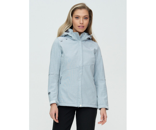 Костюм женский  светло-серого цвета 02035SS