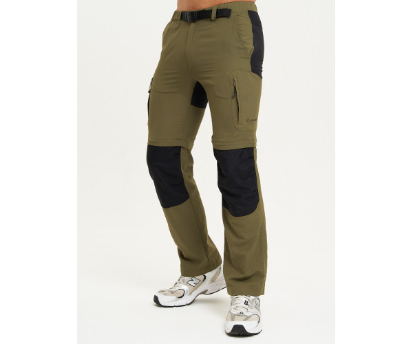 Спортивные брюки и шорты Valianly мужские цвета хаки 93438Kh