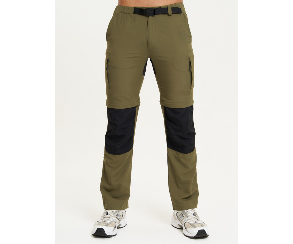 Спортивные брюки и шорты Valianly мужские цвета хаки 93438Kh