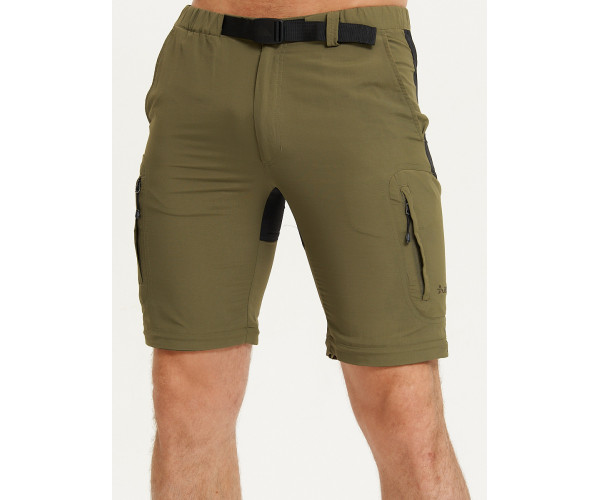 Спортивные брюки и шорты Valianly мужские цвета хаки 93438Kh