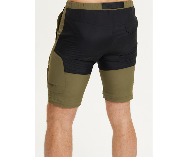 Спортивные брюки и шорты Valianly мужские цвета хаки 93438Kh