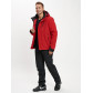 Горнолыжный костюм мужской красного цвета 077010Kr
