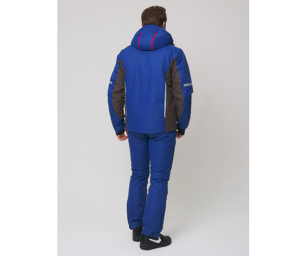 Мужская зимняя горнолыжная куртка  синего цвета 1971S