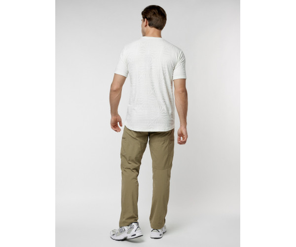 Мужская футболка однотонная белого цвета 221491Bl