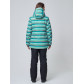 Женский зимний горнолыжный костюм бирюзового цвета 01937Br