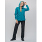 Костюм женский  бирюзового цвета 020014Br
