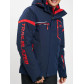 Горнолыжная куртка мужская темно-синего цвета 77014TS
