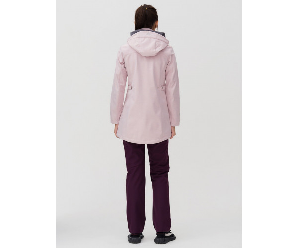 Костюм женский  розового цвета 02022R