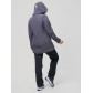 Костюм женский  большого размера серого цвета 02003Sr
