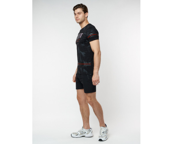 Подростковая футболка черного цвета 220144Ch