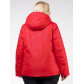 Женская зимняя горнолыжная куртка большого размера красного цвета 21982Kr