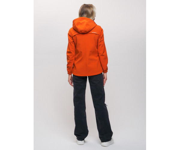 Ветровка  женская оранжевого цвета 20014O