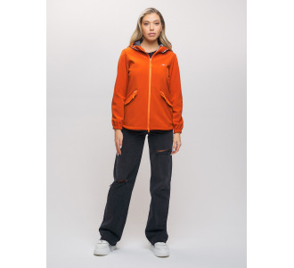 Ветровка  женская оранжевого цвета 20014O