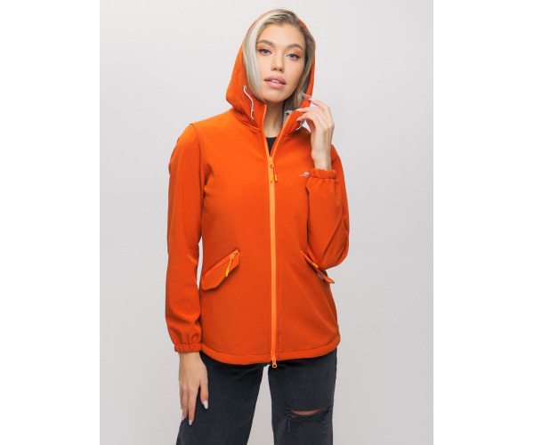 Ветровка  женская оранжевого цвета 20014O