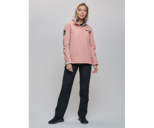 Костюм  женский розового цвета 02034R