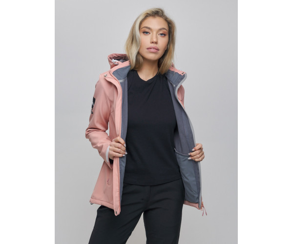 Костюм  женский розового цвета 02034R