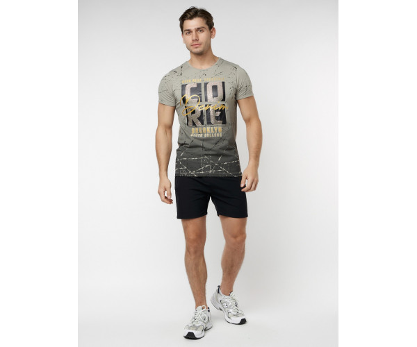 Подростковая футболка бежевого цвета 220145B