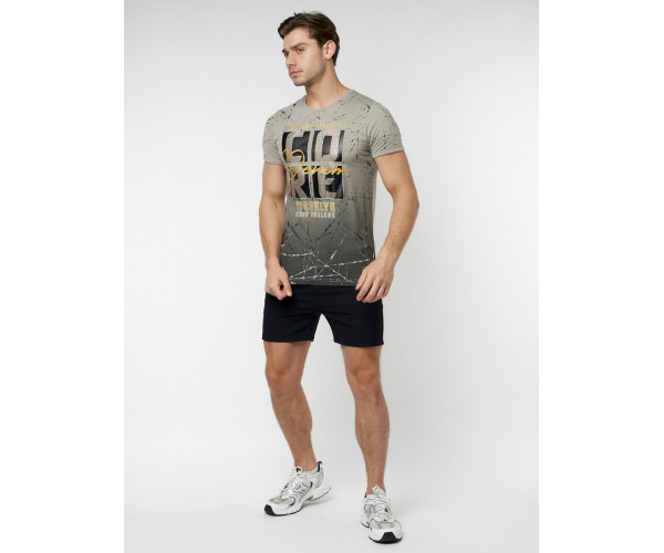 Подростковая футболка бежевого цвета 220145B