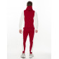 Спортивный костюм трикотажный красного цвета 9154Kr