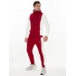 Спортивный костюм трикотажный красного цвета 9154Kr