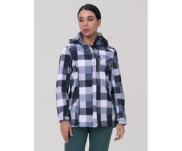 Женский осенний весенний костюм спортивный softshell серого цвета 01923Sr