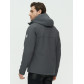 Ветровка мужская  темно-серого цвета 2105TC