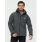 Ветровка мужская  темно-серого цвета 2105TC