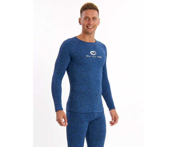 Термобелье мужское синего цвета 2206S