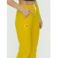 Штаны джоггеры женские желтого цвета 1302J