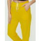 Штаны джоггеры женские желтого цвета 1302J