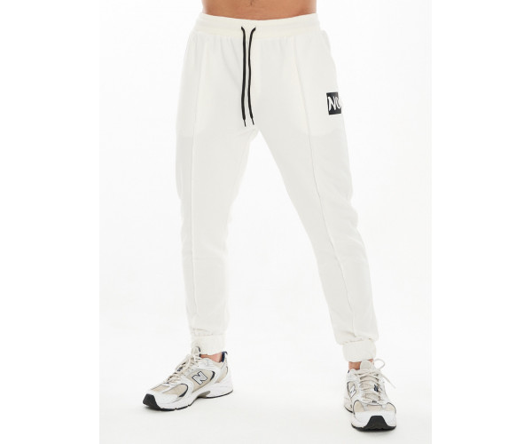 Костюм джоггеры с футболкой белого цвета 9181Bl