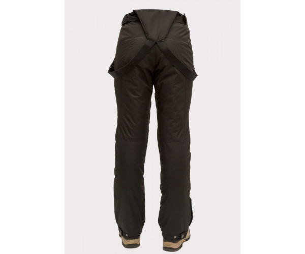 Женские зимние горнолыжные брюки черного цвета 905Ch