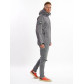 Ветровка мужская серого цвета 759Sr