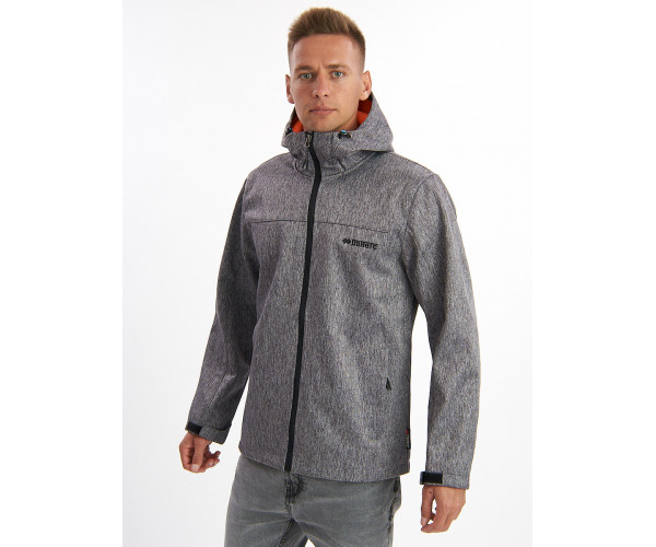 Ветровка мужская серого цвета 759Sr