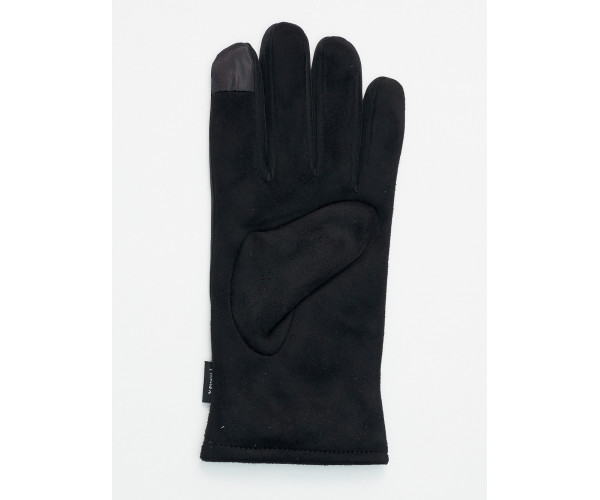 Классические перчатки зимние мужские черного цвета 601Ch