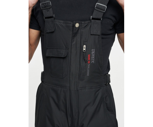 Горнолыжный костюм мужской зеленого цвета 077015Z