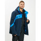 Горнолыжная куртка мужская большого размера синего цвета 77029S