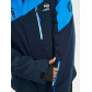 Горнолыжная куртка мужская большого размера синего цвета 77029S