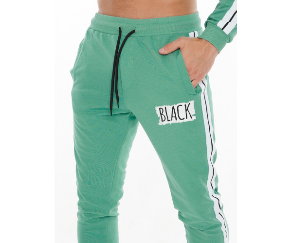 Спортивный костюм трикотажный салатового цвета 9153Sl