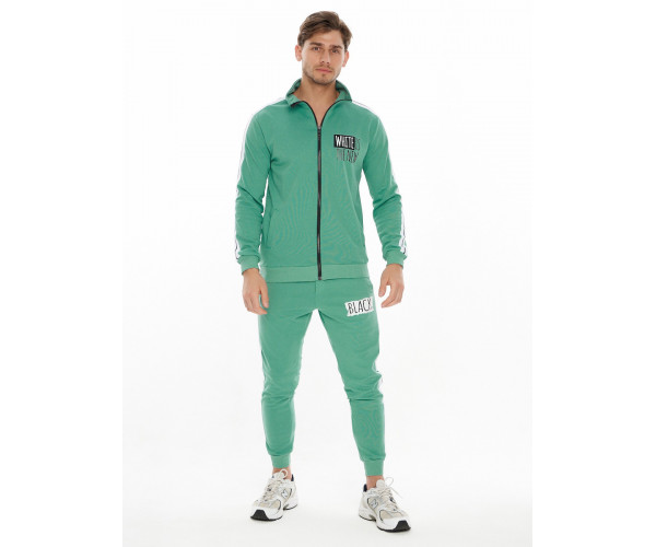 Спортивный костюм трикотажный салатового цвета 9153Sl