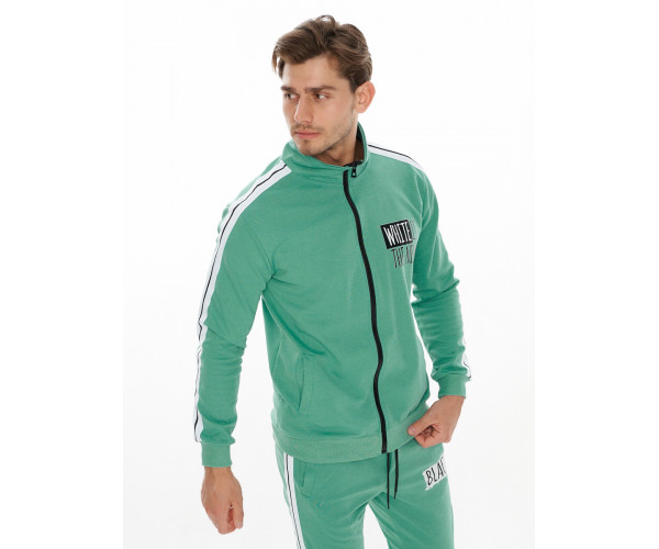 Спортивный костюм трикотажный салатового цвета 9153Sl