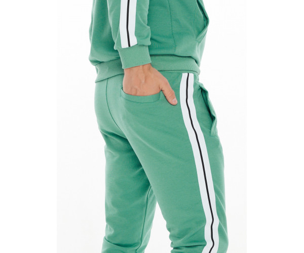 Спортивный костюм трикотажный салатового цвета 9153Sl