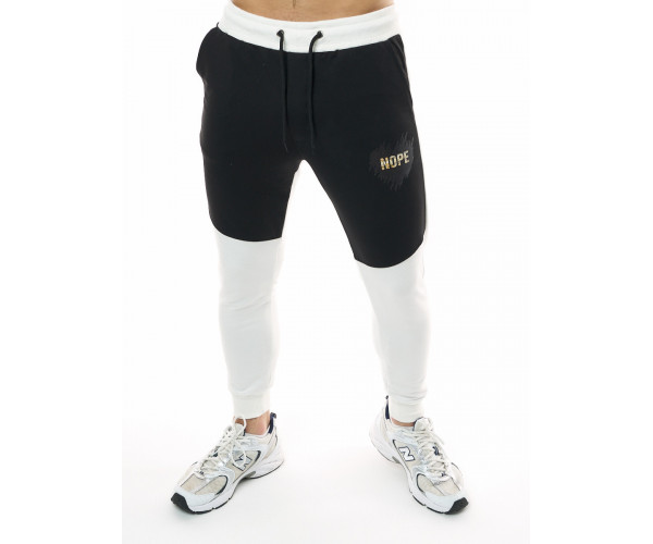 Спортивный костюм трикотажный черного цвета 9150Ch