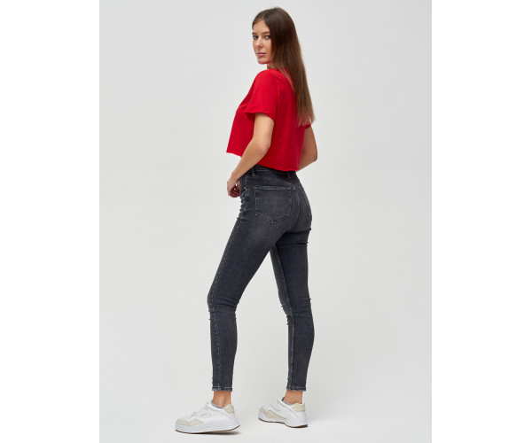 Топ футболка женская красного цвета 9008Kr