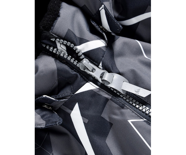 Горнолыжный костюм Valianly для мальчика темно-серого цвета 9019TC