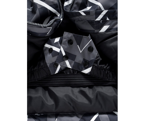 Горнолыжный костюм Valianly для мальчика темно-серого цвета 9019TC